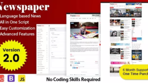 Newspaper - Responsive News, Magazine and Blog CMS Script
