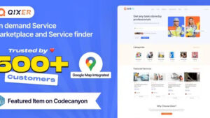 Qixer - Multi-Vendor On Demand Service Marketplace and Service Finder