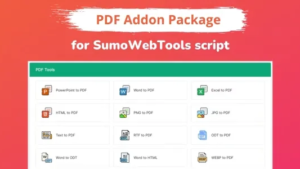 PDF Addon Package for SumoWebTools