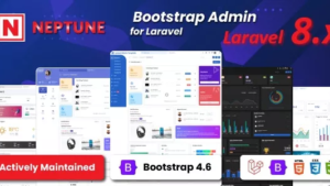 Neptune Laravel Admin UI Template