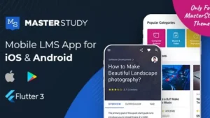 MasterStudy LMS Mobile App  - Flutter iOS & Android