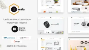 Hanata v1.2.5 - Marketplace WooCommerce Furniture Theme