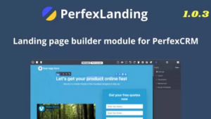 PerfexLanding  - LandingPage builder for PerfexCRM