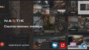 Nastik v5.4.2 - Creative Portfolio WordPress Theme
