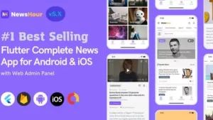 News Hour - Flutter News App with Admin Panel