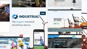 Industrial v1.7.1 - Factory Business WordPress Theme
