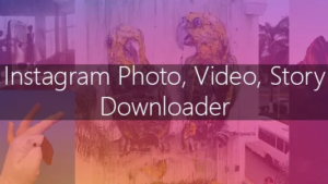 Instagram Image-Video and Story Downloader