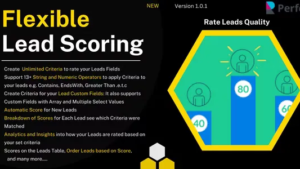 Flexible Lead Scoring and Lead Rating Module for Perfex