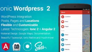 ionWordpress 2 -Wordpress full Integrated hybrid App (Ionic 2 & Angular 2)