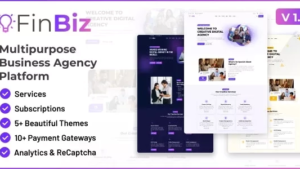 FinBiz v - Multipurpose Business Agency Platform