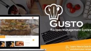 Gusto - Recipes Management System