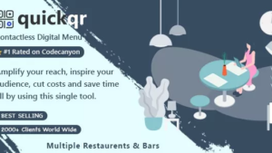 QuickQR - SaaS - Contactless Restaurant QR Menu Maker
