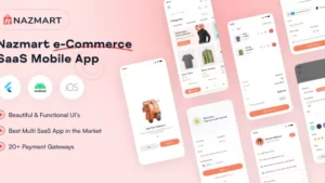 NazMart  - Tenant Shop Flutter Mobile App