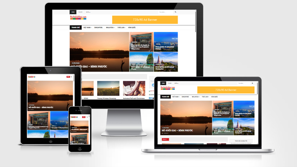 Mẫu web blog 04