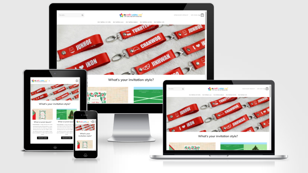 Mẫu website in ruybang
